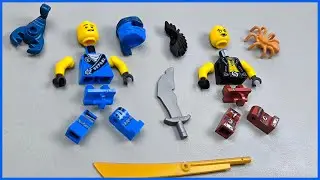 LEGO Ninjago JAY and EYEZOR Minifigures | Jay's Electro Mech