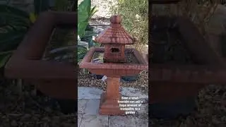 Mini Temple Fountain / Water feature