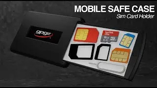 GPG2 Mobile Safe Case | Sim Card Holder