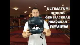 Ultimatum Boxing Gen3FaceBar Professional Facebar Headgear Review by ratethisgear