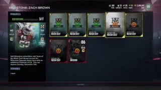 Madden NFL 17 Zach Brown Milestone Collection Madden MUT 17