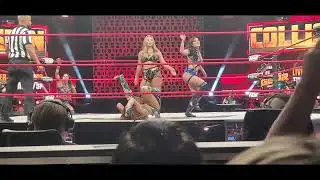 ANNA JAY & TAY MELO VS MAYA WORLD & HYAN  AEW COLLISION 11/08/2025