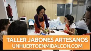 Resumen del taller de jabones artesanos en Bee Lab Coworking en Madrid