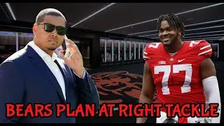 Bears Offseason Plan at Right Tackle + Bears Mock Draft || Bears News