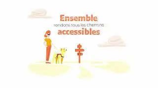 Carte de voeux Chiens Guides 2026 (audiodescription)