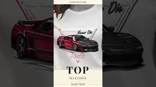 Vintage Car T-Shirt, Classic NSX Graphic Tee, Automotive Enthusiast Apparel, Retro Car Lover Gift...