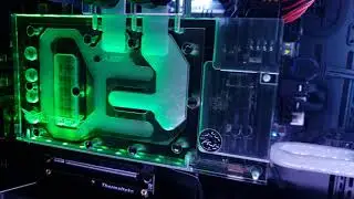 Custom watercooling loop with Primochill vue Sky white SX #Update 2.