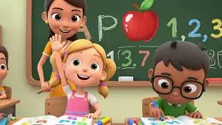 Kids Learning English 📚 | Fun Cartoon Study Video for Children | ABC & Words