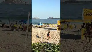 🇧🇷 Rio de Janeiro - Ipanema beach Brazil | beach walk 4K 🌴