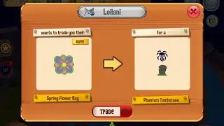 Leilani Trade|Rare Spring Flower Rug for Phantom Tombstone