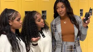 When Principal Johnson catches 2 students in the hall during class hours! 