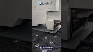 KINGREAL High Precision Metal Sheet Punch Machine, CNC Perforated Sheet Punching Machine