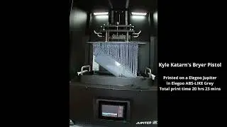 Timelapse Elegoo Jupiter Kyle Katarn's Bryar Pistol