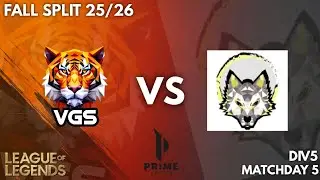 TK Prime League | DIV 5 - Matchday 5 | VGS-Esports vs Packmiko Eclipse