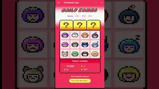 Tomarket daily combo 25 October