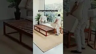 Space saving furniture for smart Home | sofa + bed #youtube #short #furniture