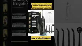 Flosser #shorts #youtubeshorts Oralfree Water Dental Flosser Teeth Pick - Cordless Portable Floss