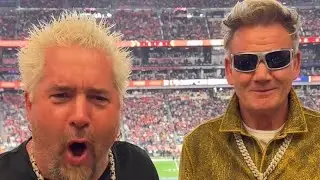 Guy Fieri on Viral Super Bowl Moment with Gordon Ramsay: 'Whenever We Get Together, There's a Little