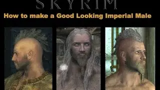Skyrim Special Edition — Как создать красивого персонажа — Мужской (Без модов) (Включите субтитры!)