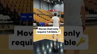 EFFECTIVE MOVES THAT ONLY REQUIRE ONE DRIBBLE🏀🔑#basketball#basketballskills#basketballperformance