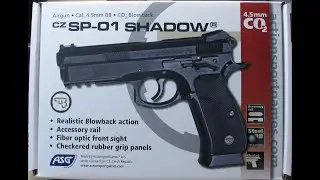 CZ SP 01 SHADOW 4,5 mm Ελληνικά (Greek)