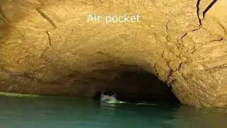 Sidemount SUEX VRX scooter cave dive in the Cunhac cave Lot Region France