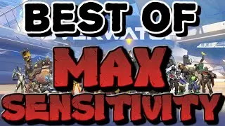 Best of Max Sensitivity Challenge | Overwatch Montage