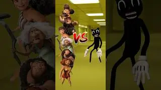 The Croods VS Cartoon Cat #shorts #thecroods #cartooncat