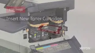 Xerox&reg; C325 Color Multifunction Printer Replace the Toner Cartridges