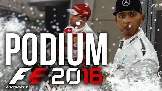 F1 2016 CAREER MODE PART 3 - PODIUM ??? - Round 2 (F1 2016 Gameplay PS4/Xbox One)