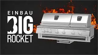 Big Rocket Einbaugrill &ndash; Der leistungsst&auml;rkste Gasgrill f&uuml;r deine Outdoork&uuml;che! 🔥