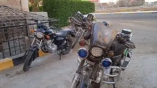 motorky v Egyptě