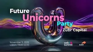 Web Summit side events. Future Unicorns Party. How to Build a Successful Business in Times of Change