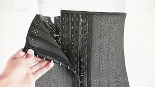 25 Steel Bones Latex Waist Trainer