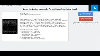 Graphology-Based Personality Assessment Using Random Forest and CNN With Hybrid Feature Fusion