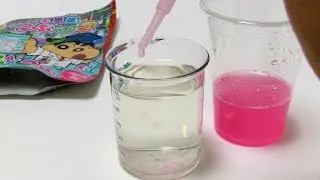 DIY Japanese Candy #181 Shinchan Ooho Experiment Kit Fushigi na Tsubunyoro