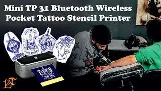 Mini Pocket Wireless Tattoo Thermal Printer TP 31 | Line Art Tattoo
