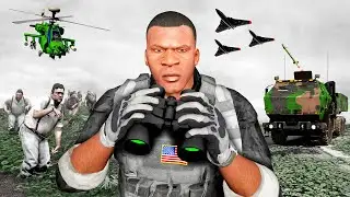 Играем за АРМИ во время нашествия ЗОМБИ в GTA 5!