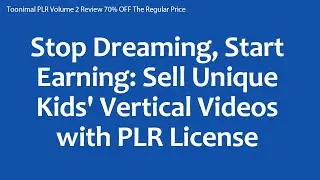 Toonimal PLR Volume 2 Review 70% OFF The Regular Price