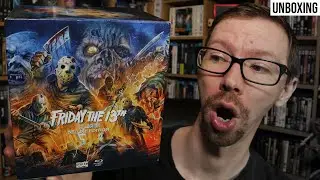 Friday The 13th Deluxe Edition Blu Ray Box Set Unboxing