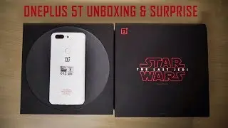 OnePlus 5T Limited Edition Unboxing + Surprise & first impression