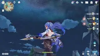 Ganyu Attack Animation
