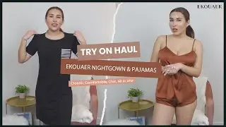 Adorable and Affordable Pajamas | Ekouaer ft. officiallyval