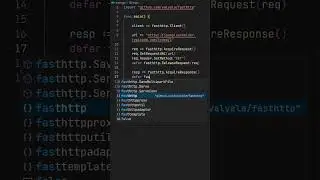 Golang Tutorial: HTTP request using fastHTTP