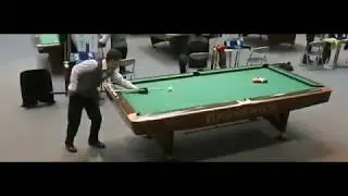 Chang Yu-Lung 10-ball break shot in slowmotion