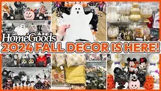 NEW 2024 FALL + HALLOWEEN DECOR AT HOMEGOODS 🎃👻 | HomeGoods NEW Decor + Fall Decorating Ideas