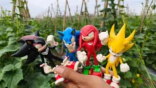 Sonic the hedgehog action figure :Sonic/knukles/Super sonic/Prime/Jaks/Were hog/Tails/Super shadow