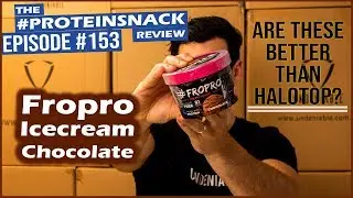 Fropro Ice Cream - Chocolate - #Proteinsnack Review - Ep 153