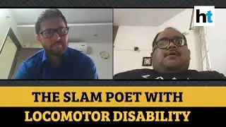 The sarcastic slam poet with locomotor disability
