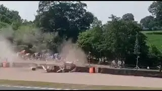 Oulton Park Civic Cup car brake failure at 100mph 16/07/2022
